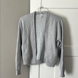CALIA by Carrie Underwood Light Gray Cardigan L/XL